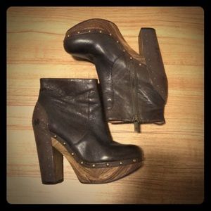 Lucky Brand Brown Leather boots